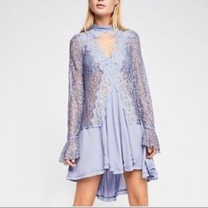 Lilac Free People Secret Origins Tunic